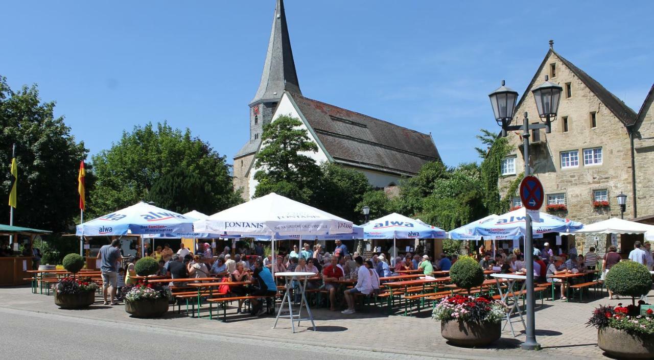 Pension Amthof Oberderdingen Bagian luar foto