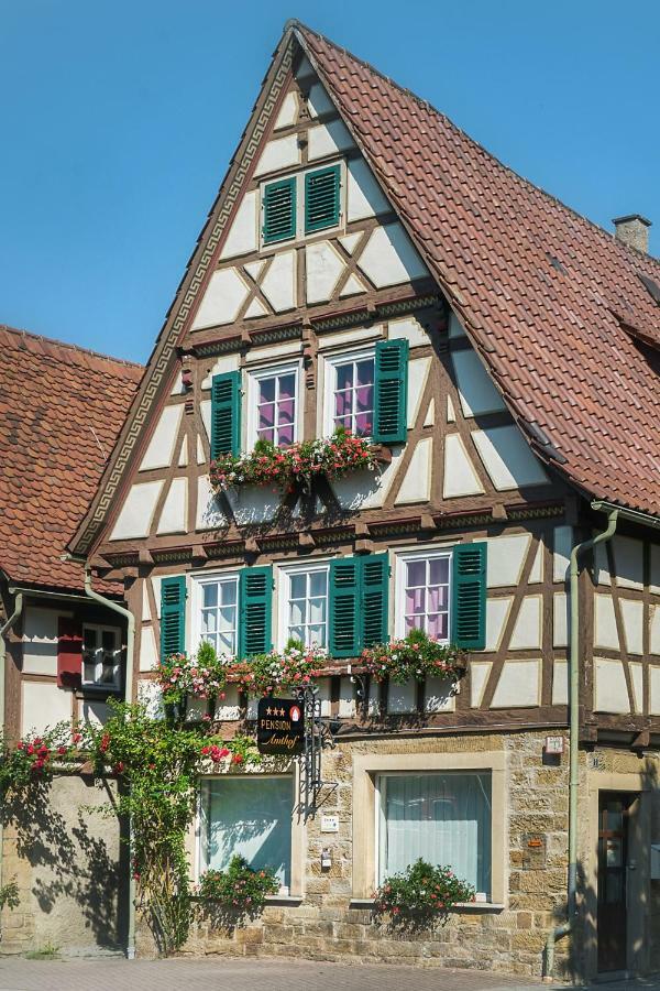 Pension Amthof Oberderdingen Bagian luar foto