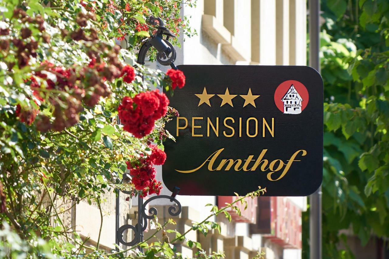 Pension Amthof Oberderdingen Bagian luar foto